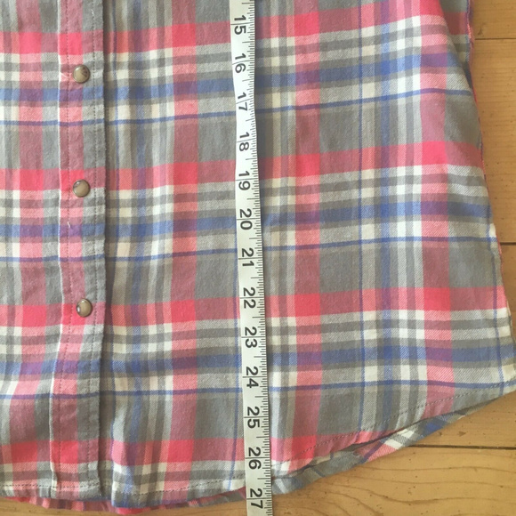 Jachs Girlfriend BEA Flannel Button Snap Shirt - Picture 7 of 8